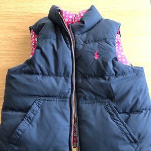 Polo reversible vest